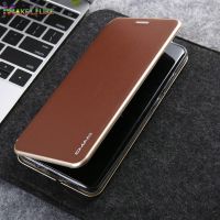 Magnetic Flip Case for Samsung Galaxy S20 FE S21 S22 S23 Ultra S10 S9 S8 Plus S20FE Leather Case Luxury Curved Edge Phone Cover