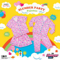 SLUMBER PARTY Pyjamas | เซ็ตชุดนอนพาวเวอร์พัฟเกิร์ลส์สีชมพู