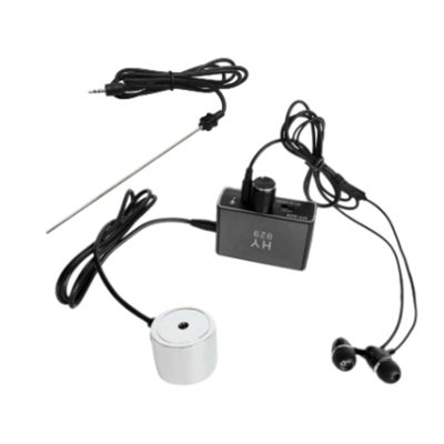 Water Pipe Leak Detector Sensor Water Pipe Tube Leakage Monitor Tester Kit Detector Sensor with Dual Probes Earphone