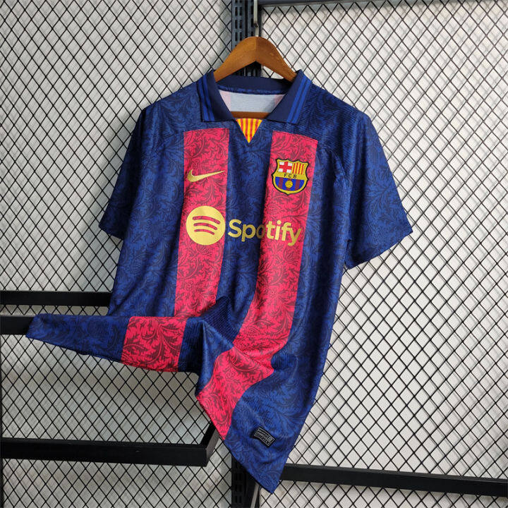 Barcelona Jersey 23/24 Football Kit 2023 2024 Soccer Team Shirt Lazada