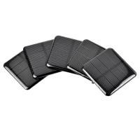 10PCS 2V 160MA 50X50MM Solar Panels DIY for Battery Cell Phone Chargers Monocrystalline Silicon Module