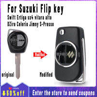 Xuming Cod ดัดแปลง Flip Key สำหรับ Suzuki Swift Ertiga Sx4 Vitara Alto Ignis DZire Celerio Jimny S-Presso Remote Cover Shell เปลี่ยนรถอุปกรณ์เสริม