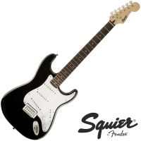 กีต้าร์ไฟฟ้า Squier Bullet Strat SSS Black