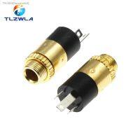 ✿₪♙ 5PCS 3.5MM Cylindrical Socket PJ-392 Stereo Female Socket Jack With Screw 3.5 Audio Video Headphone Connector PJ392 GOLD PLATED