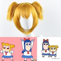 Cosplay wig Floating art pop and pipi beauty everyday COS double horsetail hair wigs anime characters cosplay