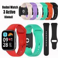 สายรัดซิลิโคนสำหรับ Xiaomi Redmi Watch 3 Active สายรัด Soft TPU เปลี่ยนเข็มขัดสำหรับ Redmi Watch 3 Watch Band