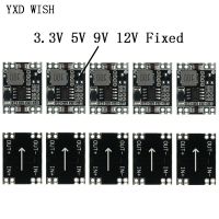 5pcs DC-DC Step-down Power Supply Module DC 5V-12V 24V to 5V 3.3V 9V 12V Fixed Output High-Current Buck Converter Board Electrical Circuitry Parts