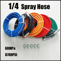 14อินเทอร์เฟซ Airless Sprayer ท่อแรงดันสูง7มม. Double-Layer Fiber Explosion-Proof Discharge Hose Paint Sprayer