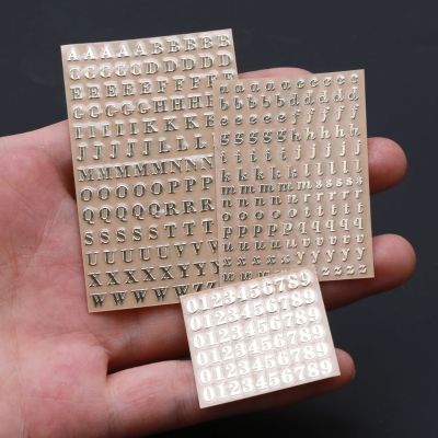 ▲△ 5Pieces/set Gold Silver 3mm Alphabet Number Stickers Mini Glitter Letter Stickers for Scrapbooking Home Decors Supplies