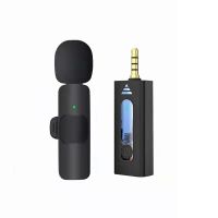 K35 Lavalier Lapel Noise Reduction Microphone Wireless 3.5mm Omnidirectional Condenser Mic for Camera AUX Speaker