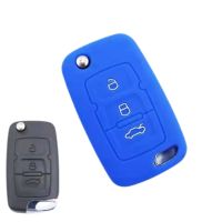 hot【DT】 2 3 Buttons Silicone Car Cover Geely Emgrand Ec7 7 EU7 Gc5 Gc6 Ec8 Ec718 Ec715 Keys Holder Fob Accessories