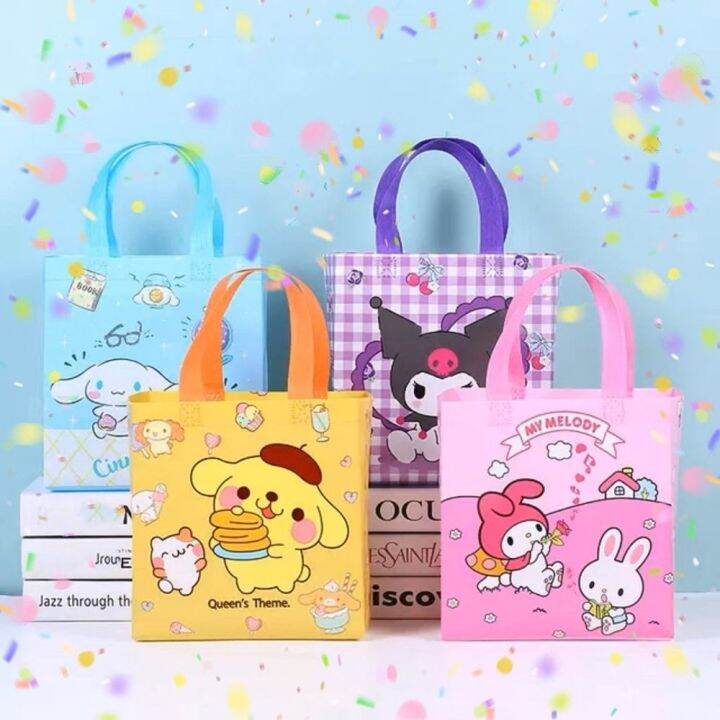 BAGGYS กระเป๋ากล่องข้าวกลางวันสำหรับผู้หญิง,กระเป๋าผ้านอนวูฟเวนใส่