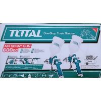 TOTAL กาพ่นสีแบบหงาย รุ่น TAT10601-3 600 cc. สินค้าใหม่ 100%