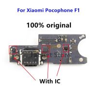 ต้นฉบับใหม่สําหรับ Xiaomi Pocophone F1 / Poco F1 USB Charging Port Flex Cable Dock Connector ชิ้นส่วนซ่อมบอร์ด