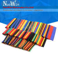 328PCS Polyolefin ฉนวนกันความร้อนท่อหดความร้อน Tube Sleeve Wrap Wire Assortment Shrinkable Tube Wrap Wire Cable Sleeves ชุดร้อน-Naeki