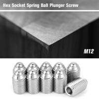 【ห้ามพลาด】M16 Spring Ball Plunger Screw 10 Pcs M16 เกลียวสแตนเลสซ็อกเก็ตหกเหลี่ยมลูกบอลสปริงสกรูลูกสูบ