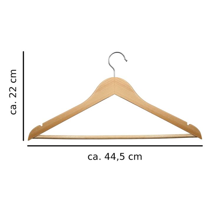 10-x-wooden-clothes-hangers-44-5-x-23cm-wooden-hangers-wooden-clothes-hangers-360-degree-rotation