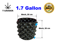 Air Pot (1.7 Gallon) กระถางแอร์พอทปลูก420 (Airpot) Diameter 20*20 cm (Black)