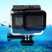 GoPro HERO6 /5 30ม. เคสป้องกันตัวเรือนกันน้ำ + หลังกลวงตกแต่งด้วยสายรัดติดตั้งแบบธรรมดาและสกรู,ไม่จำเป็นต้องถอดเลนส์ (GP413)