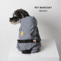 Jas Hujan Kalis Air Unjaket Anjing Kecil dan Sederhana ชุดกันฝนจัมพ์สูทสำหรับลูกสุนัข Anjing Pakaian Tuk เสื้อกันฝนแอร์