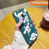 YIWESAN เคสปลอกสำหรับ Samsung S9พลัสเคสมือถือซิลิโคนนิ่มลายการ์ตูน,เคสนิ่มดั้งเดิมลายขอบสี่เหลี่ยมฝาครอบหลังคลุมทั้งหมดเคสห่อหุ้มกล้องเลนส์