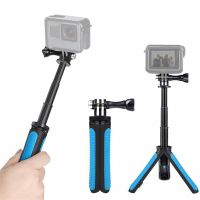 สำหรับ GoPro Shorty Mini Extension กับขาตั้งสามขาสำหรับกล้อง Go Pro Hero 8/7/5/4/3 +/3 Xiaoyi 4K กล้องมือถือกีฬา