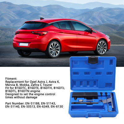 เครื่องยนต์ Timing Tool Kit Camshaft Sprocket Lock Pin EN‑51188 สำหรับ Opel Astra J K B16DTC B16DTE