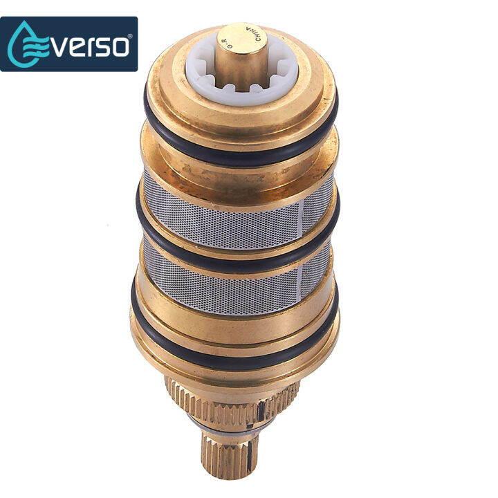 EVERSO Thermostatic valve spool copper faucet cartridge bath mixer tap