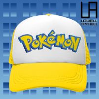 Pokemon Logo Anime Baseball Mesh Cap - Sublimation
