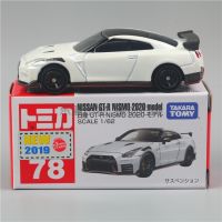 The Japanese TOMY makar alloy car toy TOMICA red white box no. 78 GTR nissan GT - R NISSMO