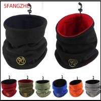 5FANGZHE ขนแกะขนแกะ ที่พันคอ สีทึบทึบ เก็บความอบอุ่น ครึ่งหน้า แฟชั่นสำหรับผู้หญิง ผ้าพันคอหลอดสกี กิจกรรมกลางแจ้งกลางแจ้ง