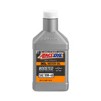 AMSOIL SAE 10W-40 XL น้ำมันเครื่องสังเคราะห์แท้ Boosted Extended Life Synthetic Motor Oil เบนซิน (946 ml)