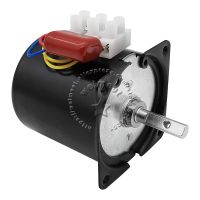 ∏ 1pcs AC110/220V 1.2-110rpm 14W 60KTYZ Metal Gear Speed Reduction Gearbox Large Torque Synchronou​s Motor