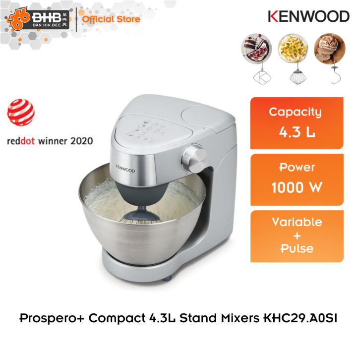 Kenwood Prospero Plus KHC29.A0SI Cake Stand Mixer Kitchen Machine 4.3L Bowl Basic Baking