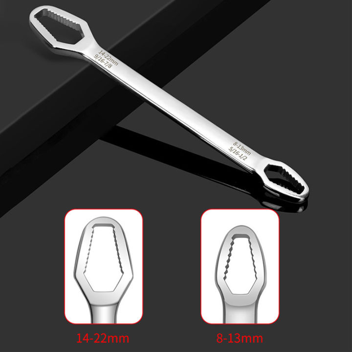 universal-ring-wrench-ประแจแว่นตาปรับได้8-22มม-two-end-ไม่สม่ำเสมอ-double-head-self-tightening-multi-purpose-wrench
