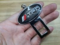 ราคาต่อ 1 ชิ้น ที่เสียบเบลท์หลอก งานโลหะ โตโยต้า ทีอาร์ดี  แต่งภายในรถยนต์ TRD Toyota seat belt buckle for yaris camry vios altis corolla