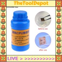 TheToolDepot กาวสีดำ250มล. สำหรับ CPU น้ำยาล้างกาวต้องแช่นาน30นาทีชุดเครื่องมือเทปกาวสำหรับซ่อมโทรศัพท์