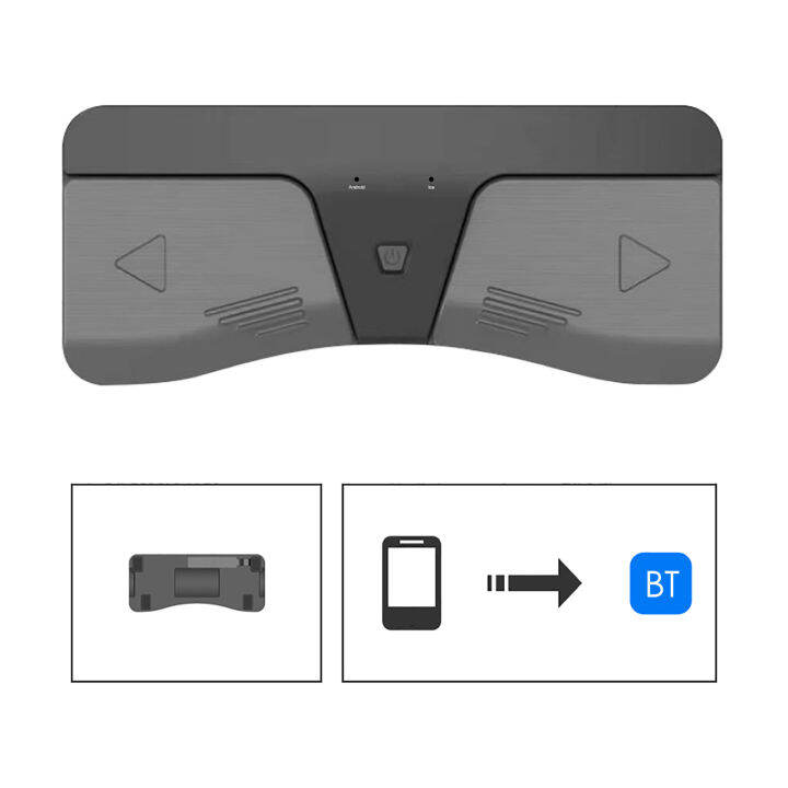 อัจฉริยะ-wire-less-bt-page-turner-pedal-เข้ากันได้กับอุปกรณ์-ios-และ-android-สมาร์ทโฟนแท็บเล็ตอุปกรณ์เครื่องดนตรีสากล