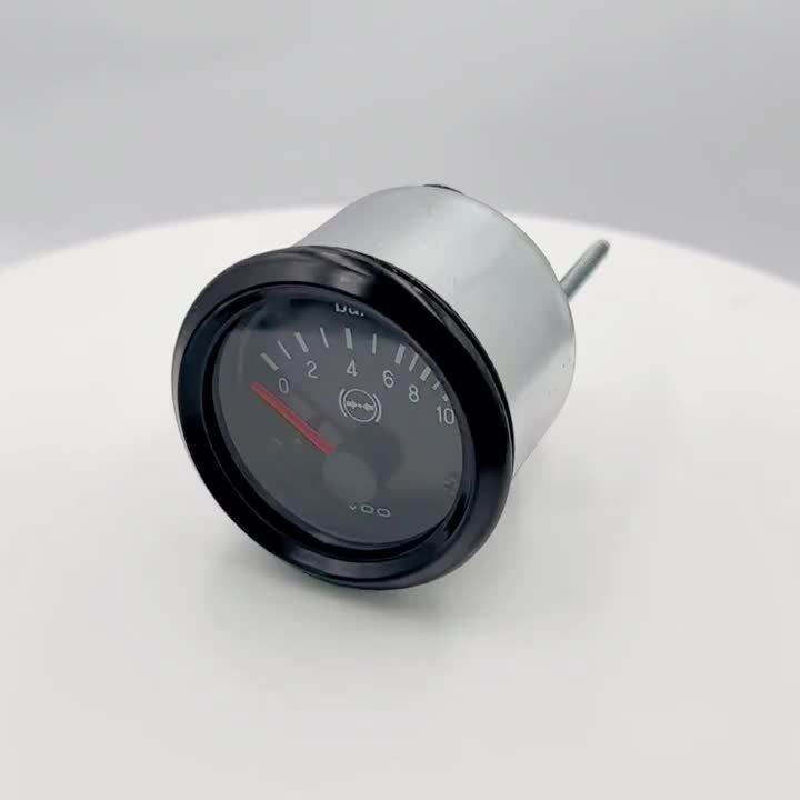 12V24V VDO Barometer 010bar Automotive Engineering Vehicle Instrument