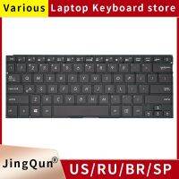 Original US Russian Laptop Keyboard Backlight For ASUS ZenBook RX410U RX410UK RX410UQ UX310U UX310UK UX310UQ UX410 RX310 U310U