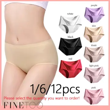 FINETOO Sexy Lace Panties V--shaped Waist Design New Transparent