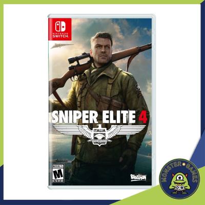 Sniper Elite 4 Nintendo Switch Game แผ่นแท้มือ1!!!!! (Sniper 4 Switch)(Sniper Elite 4 Switch)(Sniper Elite Switch)