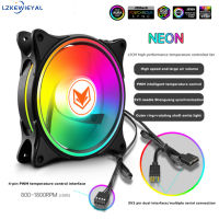 Lk【จัดส่งอย่างรวดเร็ว】4PIN 120Mm RGB Armb พัดลมทำความเย็น PWM 5V ระบบระบายอากาศ3PIN แบริ่งไฮดรอลิกคอมพิวเตอร์ส่วนบุคคลหม้อน้ำทำความเย็นให้เคส【cod】