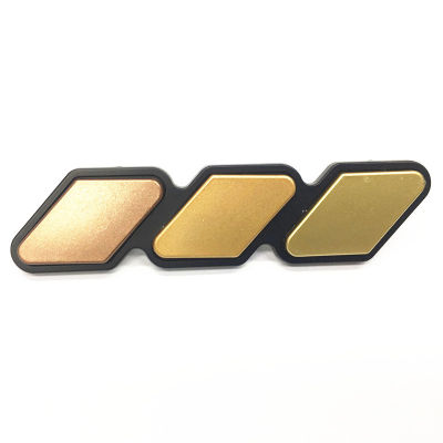 1Pc 3 Grille Grill Emblem Badge Tri-Color For Tacoma TRD 4Runner Tundra Rav4 Highlander Car Accessories Car Stickers 4 Colors