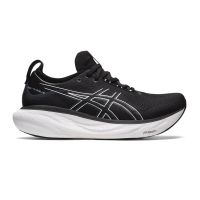 Asics รองเท้าวิ่งผู้ชาย Gel-Nimbus 25 (2E) Wide | Black/Pure Silver ( 1011B625-001 )