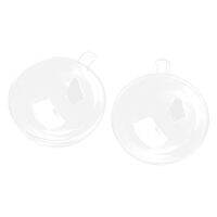 ประณีต Clear Bauble แขวน Hollow Drop Ball งานแต่งงานเครื่องประดับ Dia 12Cm