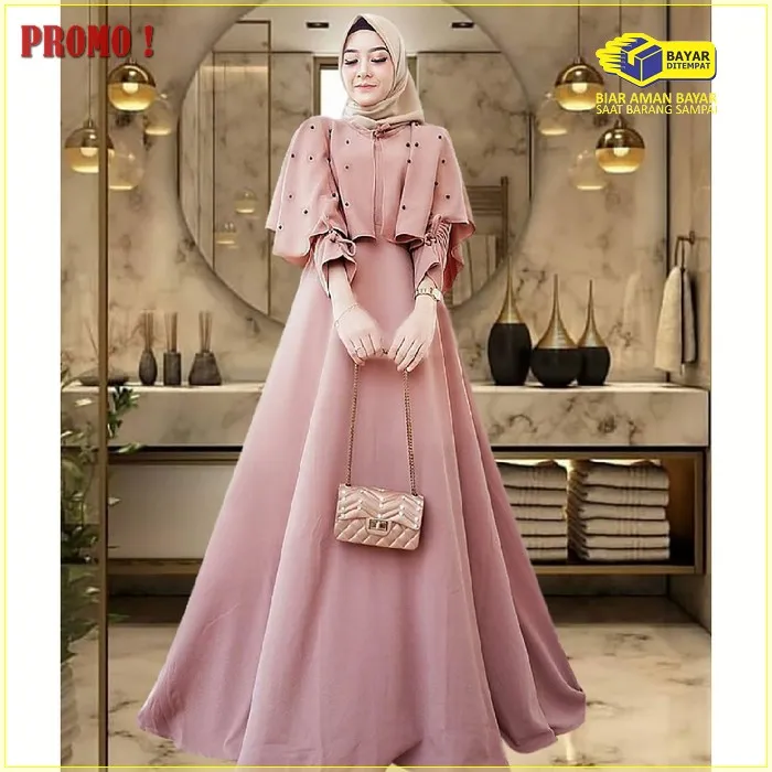 dress simple tapi cantik