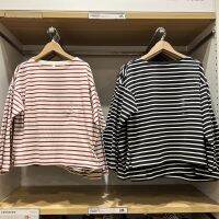 ฮูดดี้♦Thaya 2022ใหม่ Uniqlo ชุดฤดูใบไม้ร่วงเสื้อยืดลายแขนยาวคำ Get Ship Waters JunFeng ไหล่ชุด449874