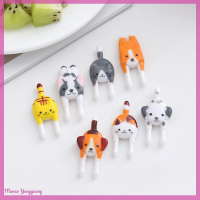 Manao 7pcs น่ารักมินิสัตว์การ์ตูนผลไม้ส้อมอาหารกลางวัน Bento Accessories PARTY Decor