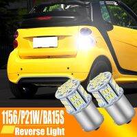 2pcs LED Backup Light Blub Reverse Lamp P21W 7506 BA15S Canbus No Error For Smart Fortwo MK1 450 MK2 451 2007-2014 Forfour 454 Electrical Connectors